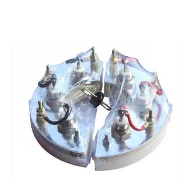 Imagem de Retificador rotativo 25A RSK2001 para gerador UCI22 UCI27 UCI Series Alternador ZX25-12 Kit de diodo com placa de base RSK 2001