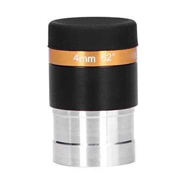 Imagem de Ocular Asférica 4mm Grande Angular 62 Graus Ultra Sem Perda para Concentrador de Telescópio de 1,25 pol. HD Acessório de Telescópio Totalmente Revestido Liga de Alumínio (4mm)