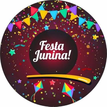 Imagem de Painel Redondo Veste Facil 1,50m Festa Junina (FJN118)