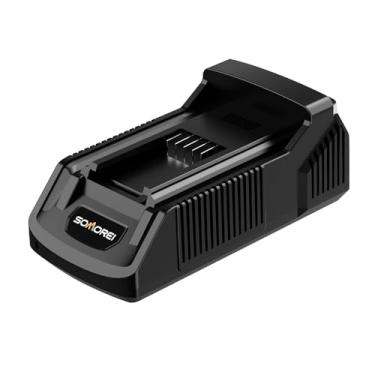 Imagem de Somorei Carregador rápido para modelo YS-780, acessórios de substituição para soprador de folhas sem fio de 40 V (apenas carregador não incluído bateria)