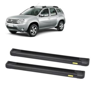 Imagem de Estribo Duster 2012 2013 2014 2015 2016 2017 Alumínio Preto - CCF