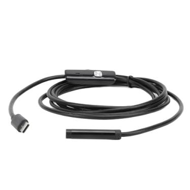 Imagem de Sonew Câmera de Endoscópio Industrial de 7 Mm de Diâmetro Com Cabo 2M de Conectividade USB Tipo C MicroSB para Estrutura Mecânica e Inspeção de Pipeline