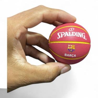 Imagem de Mini Bola De Basquete Spalding Real Madrid E Barcelona, Barcelona