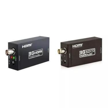 Imagem de Kit Conversores 1X Hdmi Para Sdi E 1X Sdi Para Hdmi Com - Rohs