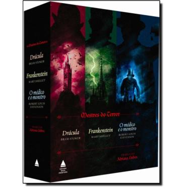 Imagem de Box Mestres Do Terror - Frankenstein, Dracula E O Medico E O Monstro