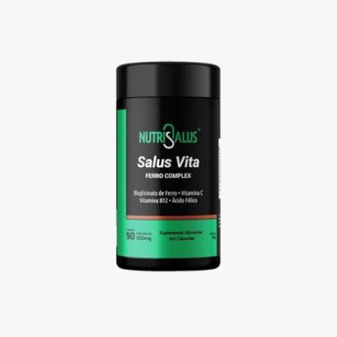 Imagem de Salus Vita Ferro Complex - Ferro e Vitaminas Nutri Salus 90 Cápsulas