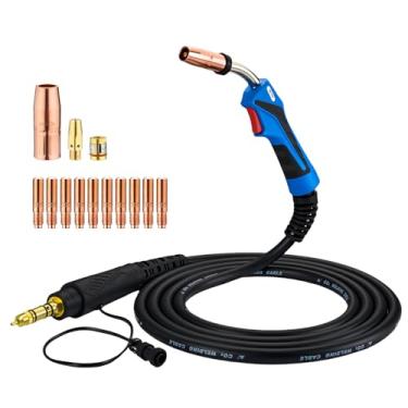 Imagem de Welding Knight Pistola de solda MIG de 250 Amp para Miller M25 M-25 169598 Millermatic 200, 210, 212, 250, 250X, 251, 252 e Vintage (kit de 15 pés)