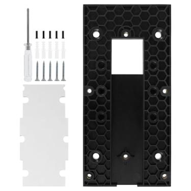 Imagem de Suporte de campainha de vídeo compatível com campainha 3/3 Plus/4 anéis, suporte de campainha de vídeo sem perfuração, suporte estável fácil de instalar, suporte adesivo para aluguel de casa e