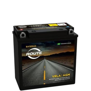 Imagem de Bateria Suzuki Gs 400 X 12v 8ah ROUTE YTX9A-BS (yb7-a)