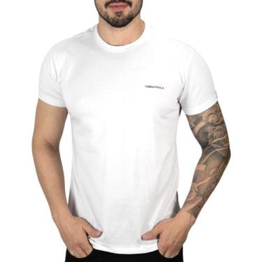 Imagem de Camiseta Básica Versatiold Pima Cotton Branca, P, Branco
