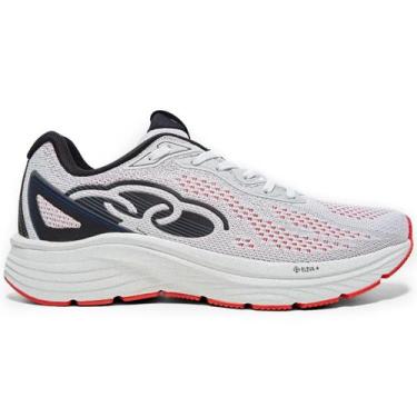 Imagem de Tênis Olympikus Challenger 5 Masculino, 40, Branco, Vermelho