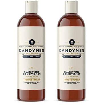 Imagem de Condicionador Dandymen Clarifying com óleo de melaleuca 350mL (x2) - D