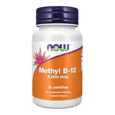 Imagem de NOW Foods Metil B-12 5.000mcg Methyl 60 Pastilhas Importado