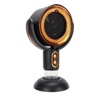 Imagem de Taruor Exaustor Compacto Recarregável, Extrator de Fumaça de 2 Velocidades para Cozinhar Em Ambientes Internos, Exaustor Mesa Conveniente para Quartos, Eliminador Fumaça Fácil Usar Reuniões