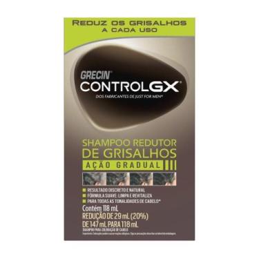Imagem de Shampoo Redutor De Grisalhos Grecin Controlgx 118ml Grecin