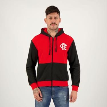 Imagem de Jaqueta Moletom Flamengo Holographic Preta