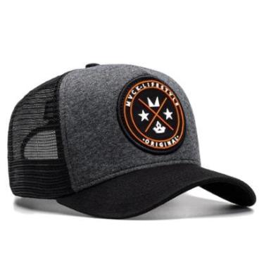 Imagem de Boné MVCK Trucker Brasão Masculino-Masculino