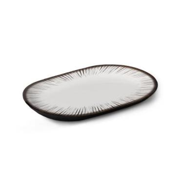 Imagem de Travessa Haya 34 Cm Em Cerâmica Alleanza - Alleanza Cerâmica