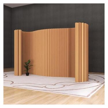 Imagem de Room divider Tela de papel portátil com divisórias de sala independentes expansíveis e dobráveis, para escritórios de transmissão ao vivo em lojas de roupas(300x200cm/9.8x6.5FT)