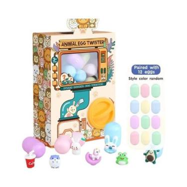 Imagem de Máquina De Brinquedos De Gatinho Com Ovos De Animais Para Crianças, Ca