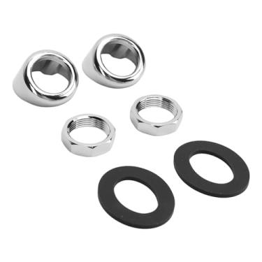 Imagem de Keenso Moldura do Limpador, Kit de Moldura da Caixa da Roda do Limpador de Para-, Superfície Cromada ABS Com Anel de Vedação de Borracha para Mini MKI Hatchback Classic 1959 a 1993