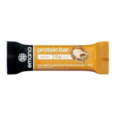 Imagem de Barra de Proteína Emana (12g de Proteína) Sabor Banoffee - 40g