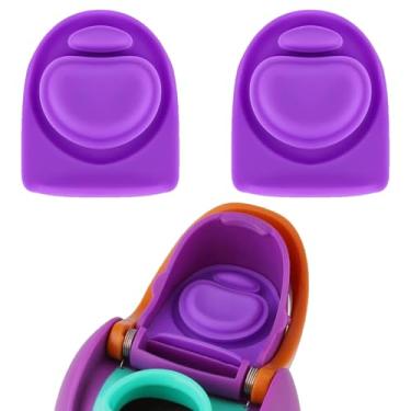 Imagem de BMSQOFD 2 peças de rolha de vedação de borracha de substituição compatível com Owala FreeSip, tampa de vedação superior de garrafa de água para Owala 16/19/24/32/1,134 g tampa de boca de vedação de