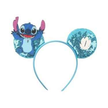 Imagem de Tiara De Cabelo Para Meninas Com Personagens Da Disney, Lilo, Stitch, 