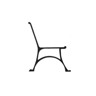 Imagem de Pé De Banco para Praça Arizona em Alumínio Fundido (par) - Luminárias 