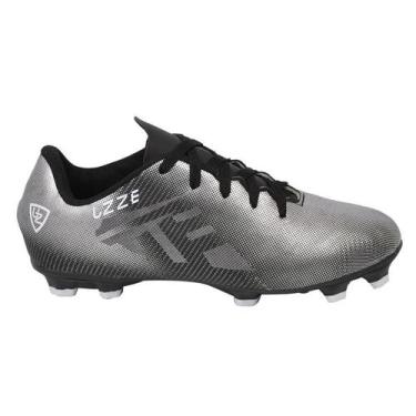 Imagem de Chuteira Campo Adulto UZ Costurado - UZZE, Preto, 41