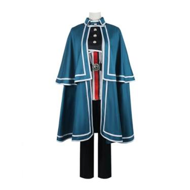 Imagem de JHUITONX Fantasia Sylphiette Cosplay Anime Mushoku Tensei Sylphy Conjunto Completo Feminino, Azul, X-Large