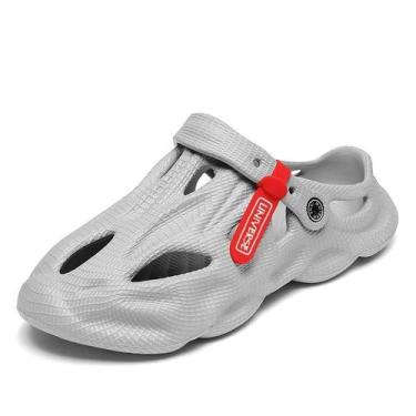 Imagem de Sandálias De Praia Masculinas Confortáveis De Plataforma Para O Verão 