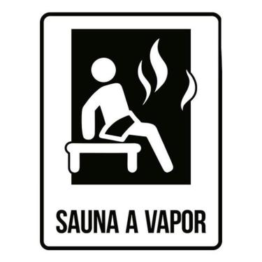 Imagem de Kit 10 Placas Setor Sauna A Vapor 36X46