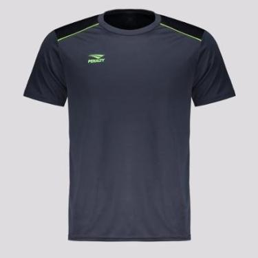 Imagem de Camiseta Penalty Shoulder Cinza Escuro-Masculino