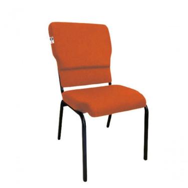 Imagem de Cadeira Empilhável Para Igrejas Evangélicas Linha Church Vermelho