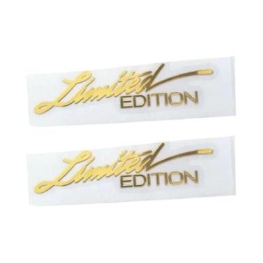 Imagem de 2 peças Emblema de Metal 3D Edição Limitada para Carro, Adesivo de Met