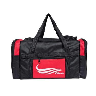 Imagem de Bolsa Viagem Academia Trabalho Pequena Mala Reforçada Alça Cor:Vermelh