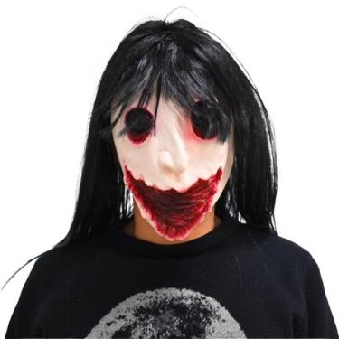 Imagem de Máscara de cosplay: fantasma feminino, Halloween, carnaval, páscoa - y