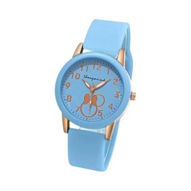 Imagem de Relógio De Pulso Feminino Casual Com Pulseira De Silicone Em Cores Doc