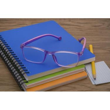 Imagem de Armação óculos infantil grau flexível menina 2-5 anos-vlépo, Pink, Lil