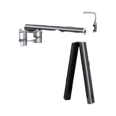 Imagem de Papel De Parede Adesivo De PVC Rosa E Branco Com Efeito Pérola, Imperm