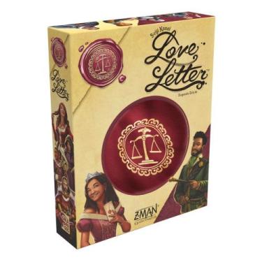 Imagem de Jogo Love Letter Segunda Edição Galápagos Estratégia e Blefe