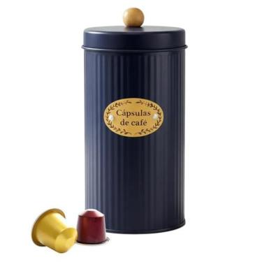 Imagem de Pote Lata De Aço Galvanizado Porta Mantimentos Decoração - MUNDIART, C