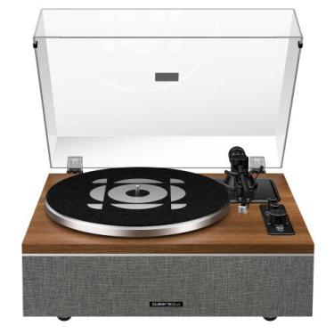 Imagem de Toca-discos de vinil QLEARSOUL ONE-S Bluetooth Walnut