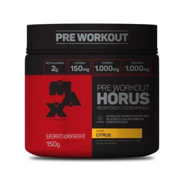 Imagem de Pré Treino Horus Citrus Max Titanium 150g