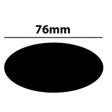 Imagem de Furador de Papel E Eva Oval Gigante 76mm Make+
