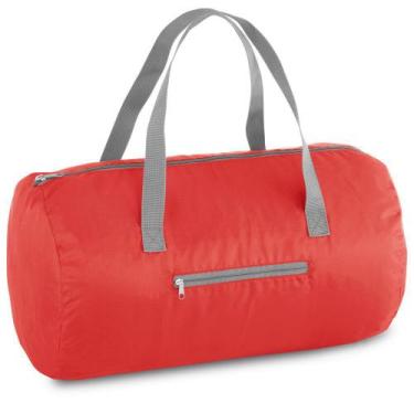 Imagem de Bolsa Esportiva Dobrável Ripstop TopGet, Vermelho
