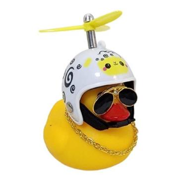 Imagem de Buzina Silicone Pato Psicodélico - ELLEVEN, Branco