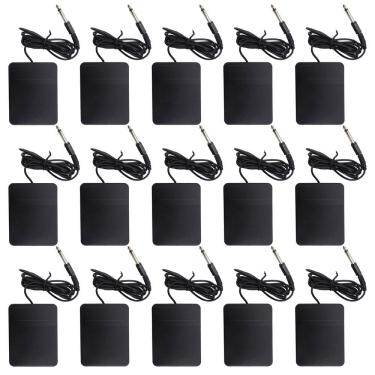 Imagem de Kit 15 Pedais Sustain Rhythmic P10 Universal para Teclado e Piano Digital