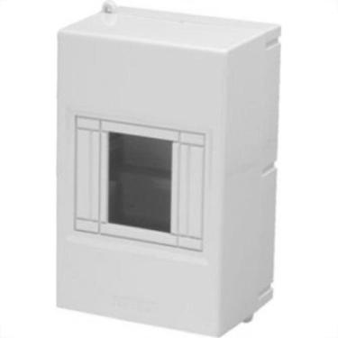 Imagem de Centrinho Steck Pvc Multi Externo Para 4 Disjuntores Ssct4